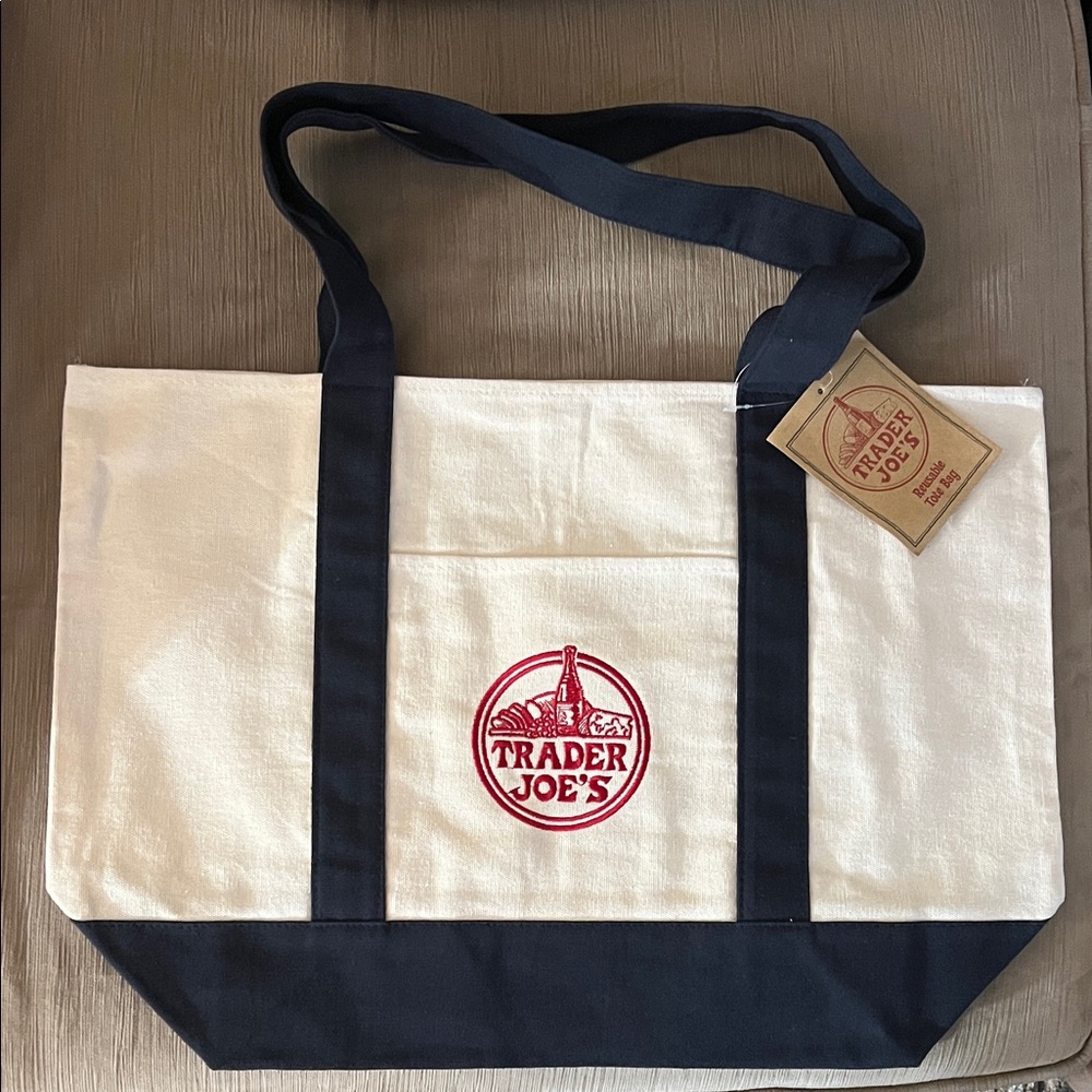 Trader Joe's Canvas Tote Bag